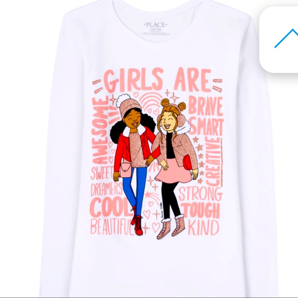 💐NEW💐 Girls Are Graphic Tee XS 4/5